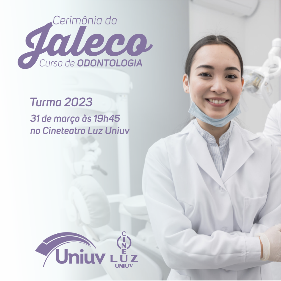 Uniuv Promove Cerim Nia Do Jaleco Para O Curso De Odontologia Uniuv