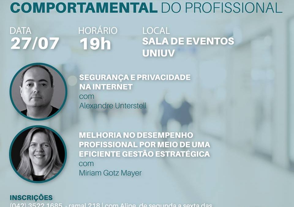 Curso de Secretariado Executivo promove palestras na volta as aulas