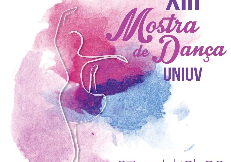 Curso de Educação Física da Uniuv promove XIII Mostra de Dança