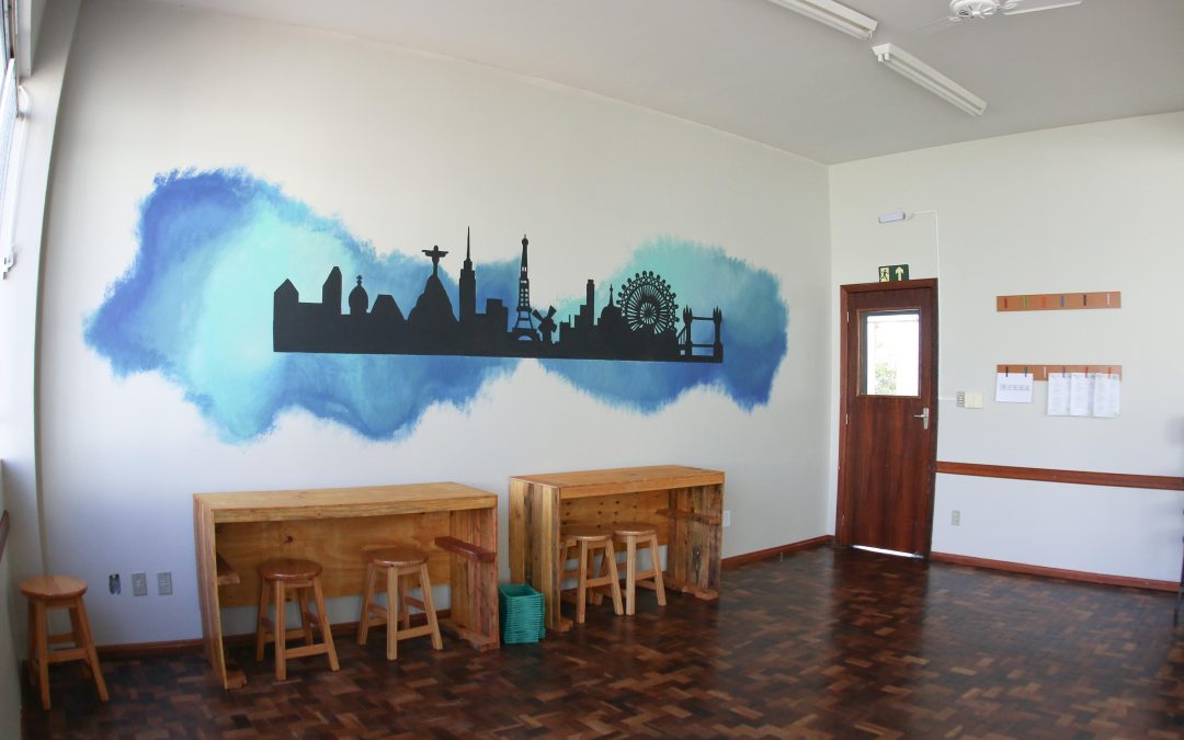 Salas do curso de Arquitetura e Urbanismo são revitalizadas pelos acadêmicos