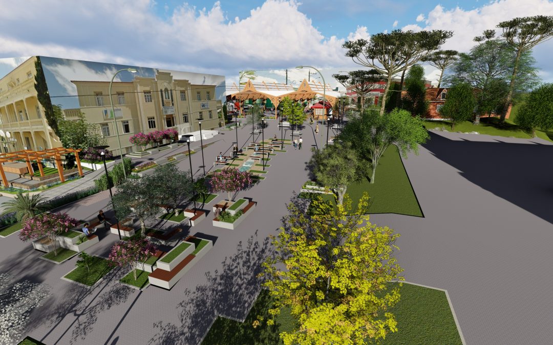 Acadêmicos da UNIUV desenvolvem projeto arquitetônico em São Mateus do Sul