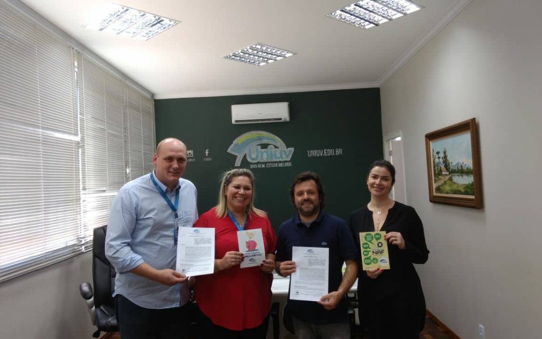 UNIUV firma projeto com Ministério Publico do Paraná