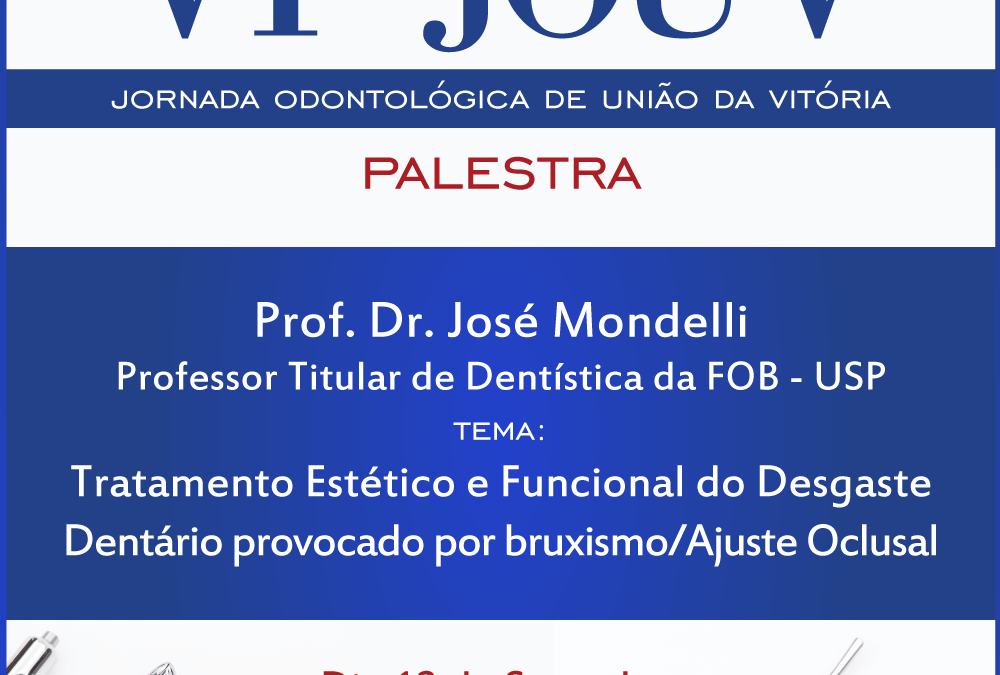 Jornada Odontológica da UNIUV recebe palestra do Dr. José Mondelli