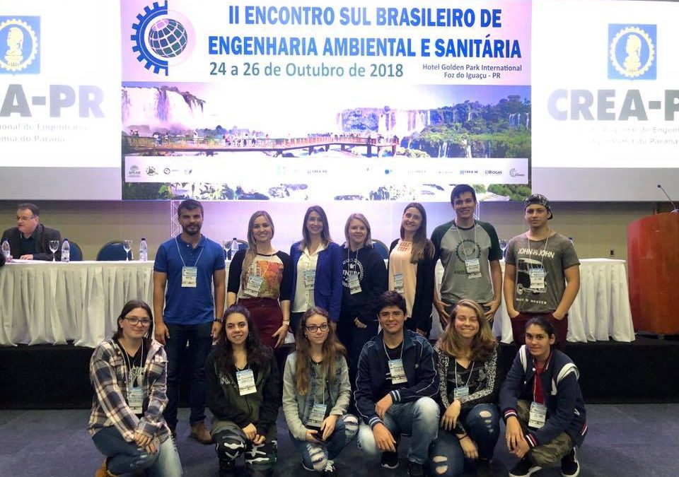 Curso de Engenharia Ambiental participa de Encontro Sul Brasileiro