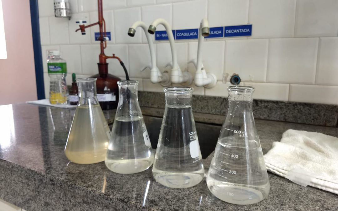 Acadêmicos da UNIUV visitam a Sanepar