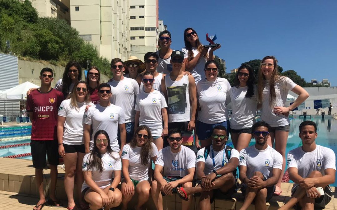 Acadêmico de Odontologia da UNIUV participa dos Jogos Universitários em Salvador